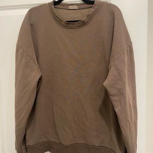 NUUDS mocha sweatshirt size M